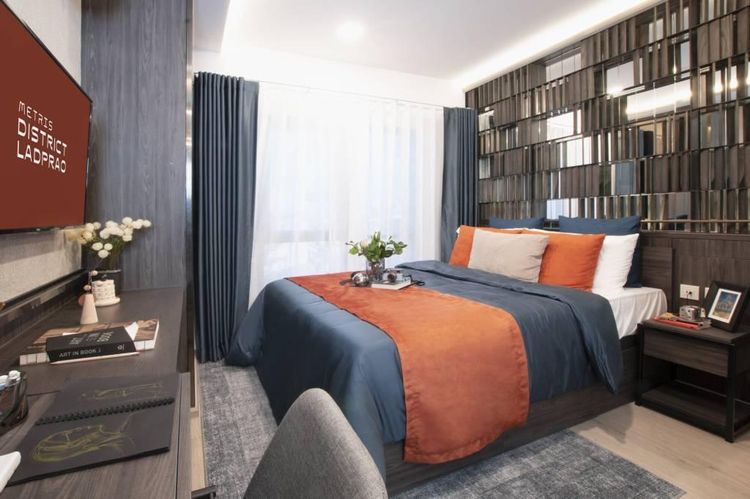 ตกแต่งครบ Major Development 31 ตร.ม. 1 ห้องนอน 1 ห้องน้ำ คอนโดสำหรับ ขายใน จอมพล รูปที่ 2