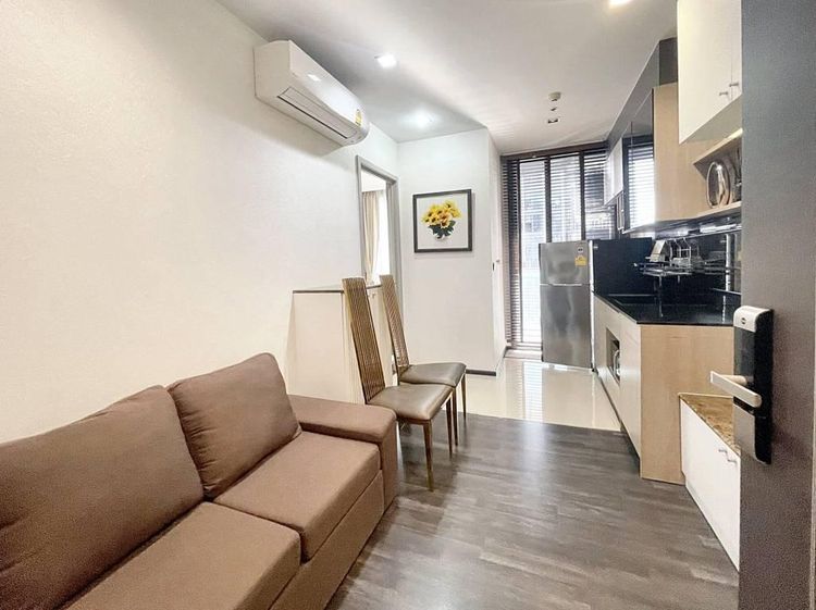 ตกแต่งครบ Sansiri 1 Bed 1 Bath 28.5 SQ.M The Line Asoke - Ratchada รูปที่ 2