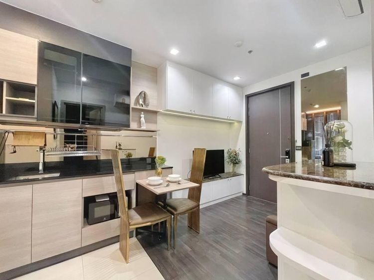 ตกแต่งครบ Sansiri 1 Bed 1 Bath 28.5 SQ.M The Line Asoke - Ratchada รูปที่ 3