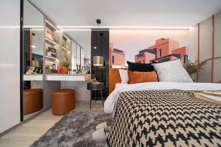 ตกแต่งครบ 2024 อื่นๆ 25 ตร.ม. 1 ห้องนอน 1 ห้องน้ำ คอนโดสำหรับ ขายใน บางพลัด