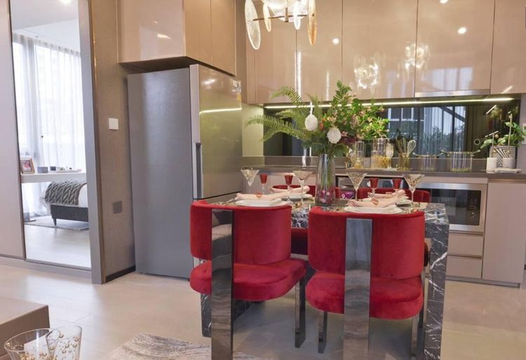 2022 อื่นๆ 2 ห้องนอน 59.77 ตร.ม. ดิ เอ็กซ์โทร พญาไท-รางน้ำ รูปที่ 3