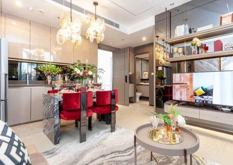 2022 อื่นๆ 2 ห้องนอน 59.77 ตร.ม. ดิ เอ็กซ์โทร พญาไท-รางน้ำ รูปที่ 2