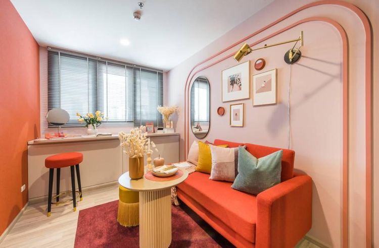 35 ตร.ม. 1 ห้องนอน 1 ห้องน้ำ คอนโดสำหรับ ขายใน ห้วยขวาง