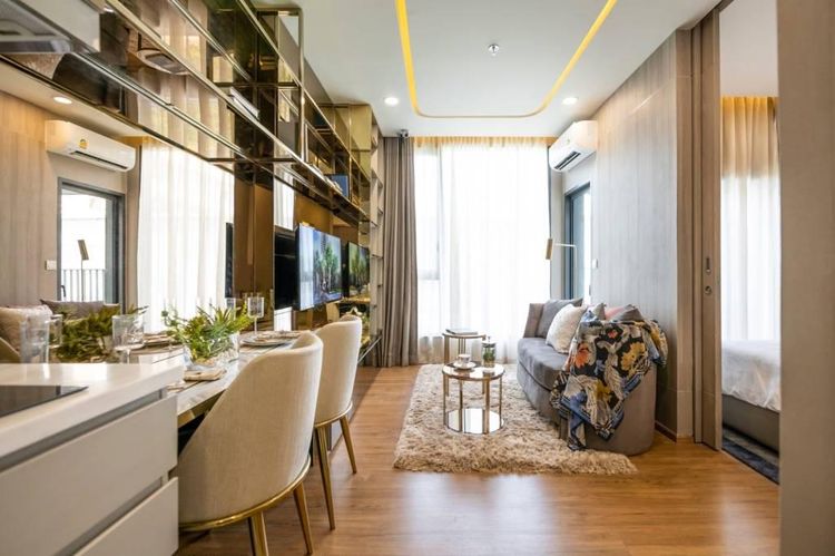 32 ตร.ม. 1 ห้องนอน 1 ห้องน้ำ คอนโดสำหรับ ขายใน ห้วยขวาง