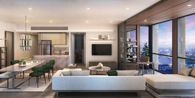 88 ตร.ม. 2 ห้องนอน 2 ห้องน้ำ คอนโดสำหรับ ขายใน ทุ่งมหาเมฆ