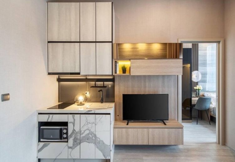 ตกแต่งครบ Ananda Development 28 ตร.ม. 1 ห้องนอน 1 ห้องน้ำ คอนโดสำหรับ ขายใน พระโขนงเหนือ รูปที่ 2