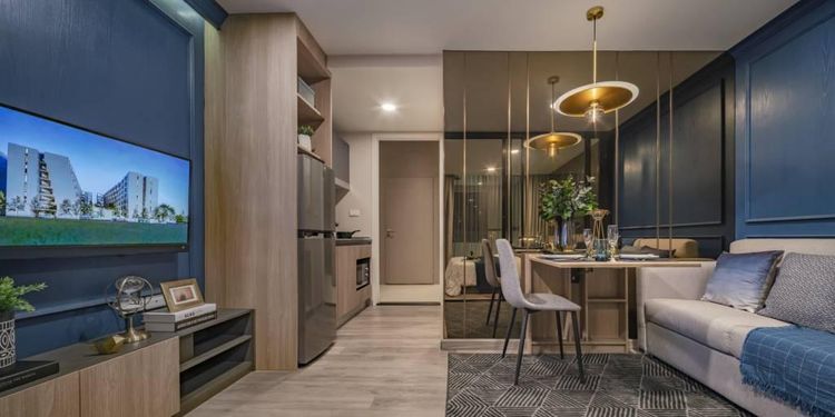 ตกแต่งครบ 2023 Sena Development 25 ตร.ม. สตูดิโอ 1 ห้องน้ำ คอนโดสำหรับ ขายใน บางลำพูล่าง