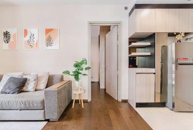 ตกแต่งครบ 2018 Sansiri 35 ตร.ม. 1 ห้องนอน 1 ห้องน้ำ คอนโดสำหรับ ขายใน ถนนเพชรบุรี รูปที่ 4