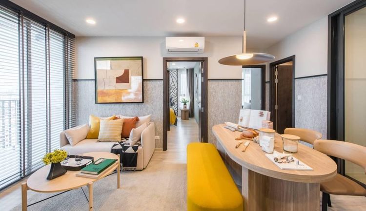 2020 Sansiri 59 ตร.ม. 2 ห้องนอน 2 ห้องน้ำ คอนโดสำหรับ ขายใน ห้วยขวาง