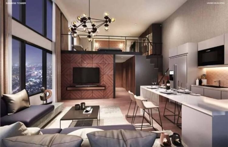 72 ตร.ม. 2 ห้องนอน 2 ห้องน้ำ คอนโดสำหรับ ขายใน ห้วยขวาง