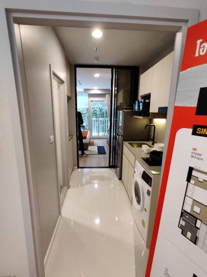 ตกแต่งครบ 2026 Ananda Development ห้องสตูดิโอ ขนาด 26 ตร.ม. คัลเจอร์ ทองหล่อ รูปที่ 3