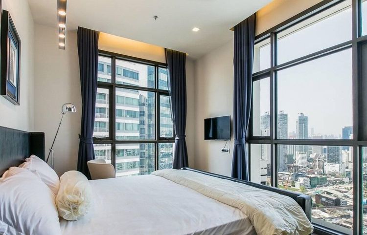 ตกแต่งครบ 2015 Sansiri 55 ตร.ม. 1 ห้องนอน 1 ห้องน้ำ คอนโดสำหรับ ขาย &amp; เช่าใน คลองตันเหนือ รูปที่ 4