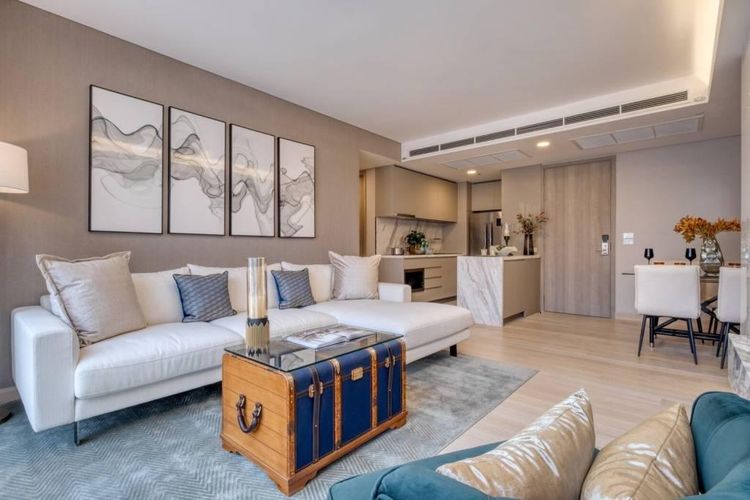 75 ตร.ม. 2 ห้องนอน 2 ห้องน้ำ คอนโดสำหรับ ขายใน คลองเตย