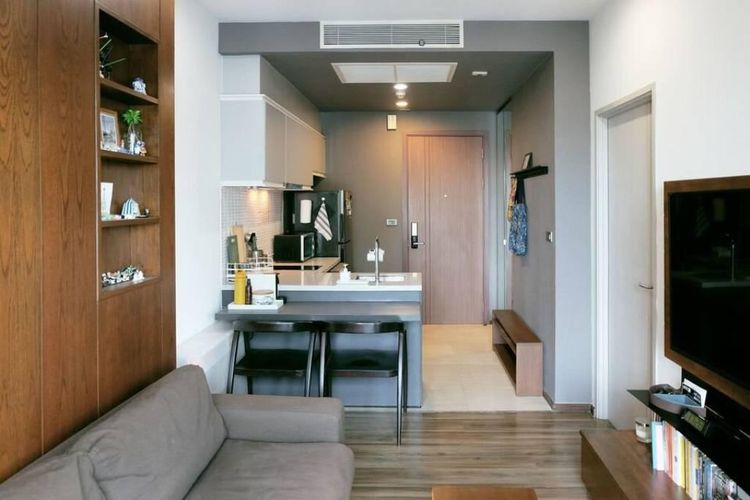 ตกแต่งครบ 2013 Sansiri 35 ตร.ม. 1 ห้องนอน 1 ห้องน้ำ คอนโดสำหรับ ขายใน พระโขนงเหนือ รูปที่ 3