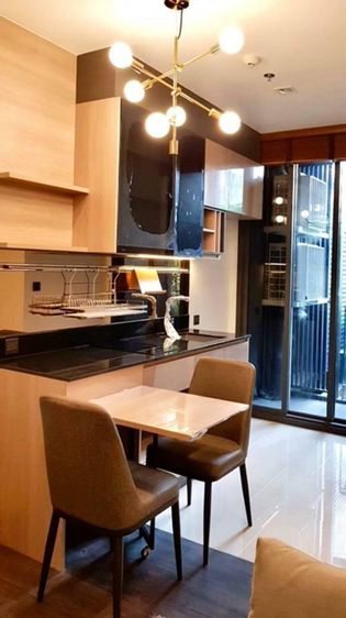ตกแต่งครบ 2019 Sansiri 28 ตร.ม. 1 ห้องนอน 1 ห้องน้ำ คอนโดสำหรับ ขายใน ดินแดง รูปที่ 2