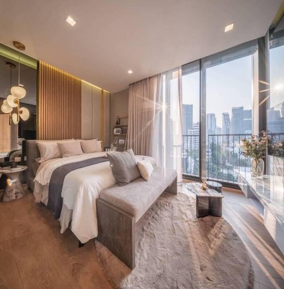 ตกแต่งครบ 2020 Noble Development 28 ตร.ม. สตูดิโอ 1 ห้องน้ำ คอนโดสำหรับ ขายใน คลองตันเหนือ รูปที่ 2