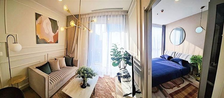 ตกแต่งครบ 2021 Sansiri ขาย Oka Haus 2 ห้องนอน 1 ห้องน้ำ 41 ตารางเมตร รูปที่ 3
