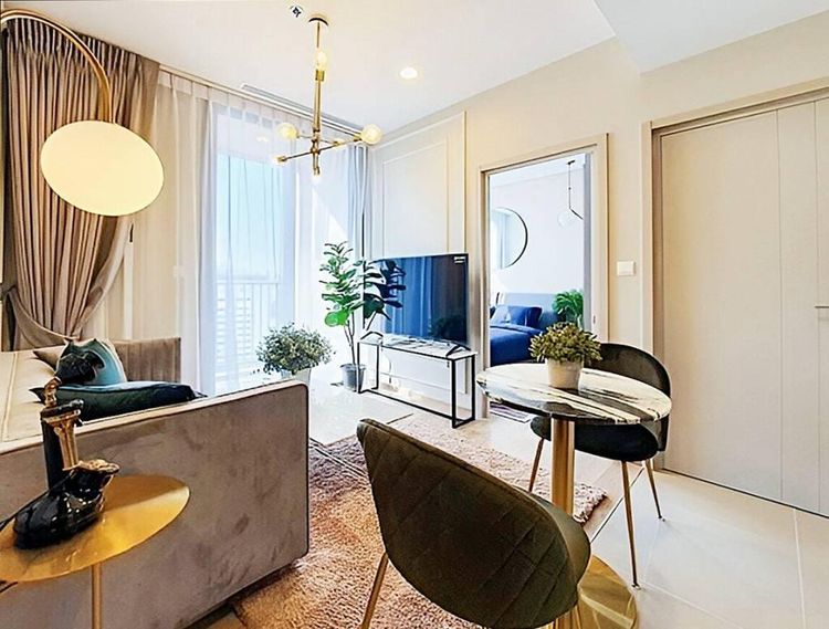 ตกแต่งครบ 2021 Sansiri ขาย Oka Haus 2 ห้องนอน 1 ห้องน้ำ 41 ตารางเมตร รูปที่ 2