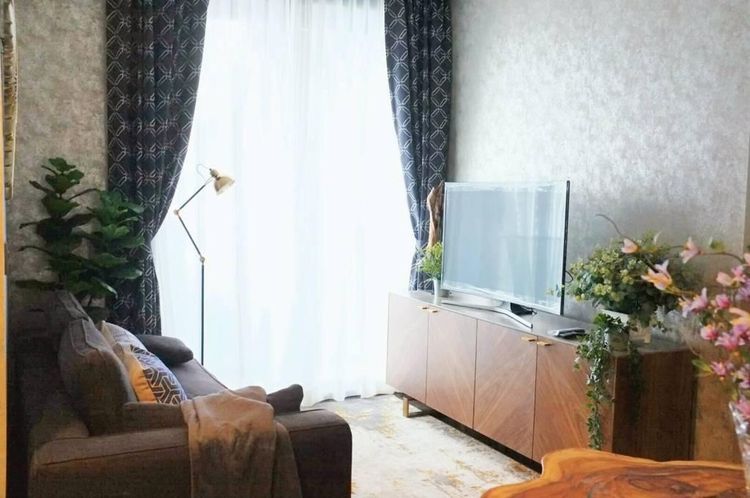 ตกแต่งครบ 2018 Sansiri ให้เช่า The Line Ratchathewi 2 ห้องนอน 1 ห้องน้ำ 56 ตารางเมตร รูปที่ 4