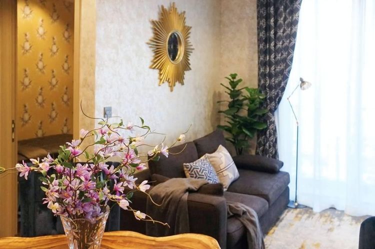 ตกแต่งครบ 2018 Sansiri ให้เช่า The Line Ratchathewi 2 ห้องนอน 1 ห้องน้ำ 56 ตารางเมตร รูปที่ 2