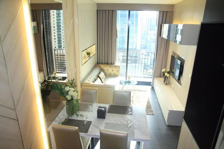 ตกแต่งครบ 2013 Sansiri ขาย/ให้เช่า Edge Sukhumvit 23 1 ห้องนอน 1 ห้องน้ำ 43.24 ตารางเมตร รูปที่ 2