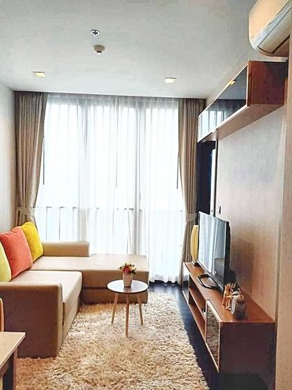 ตกแต่งครบ 2019 Sansiri 35 ตร.ม. 1 ห้องนอน 1 ห้องน้ำ คอนโดสำหรับ ขายใน ดินแดง