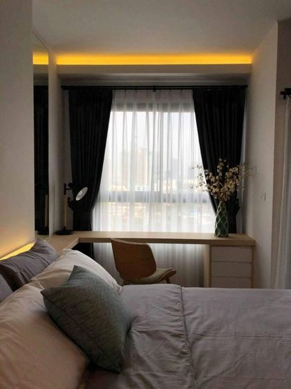ตกแต่งครบ 2018 Ananda Development ขาย Ideo Sukhumvit 93 Studio 1 ห้องน้ำ 26.17 ตารางเมตร รูปที่ 3