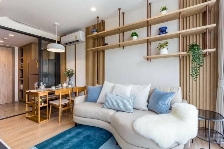 ตกแต่งครบ 2020 Sansiri ให้เช่า/ขาย Kawa Haus 1 ห้องนอน 1 ห้องน้ำ 37 ตารางเมตร รูปที่ 2