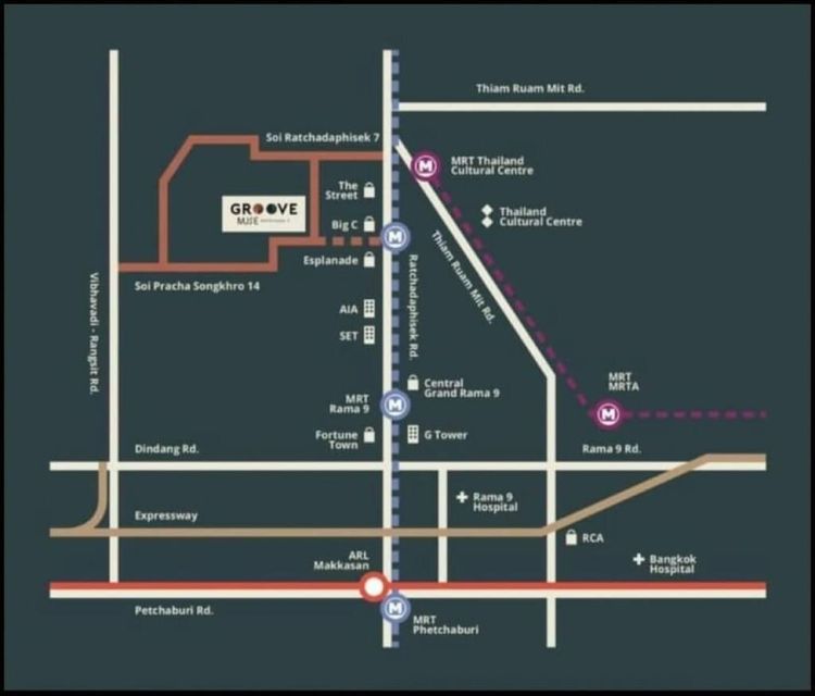 2022 อื่นๆ 36 ตร.ม. 1 ห้องนอน 1 ห้องน้ำ คอนโดสำหรับ ขายใน ดินแดง รูปที่ 4