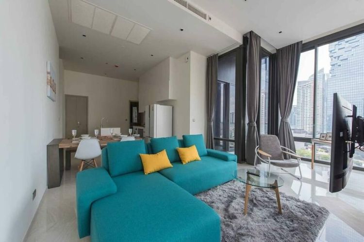 ตกแต่งครบ 2019 Ananda Development ขาย/ให้เช่า Ashton Silom 2 ห้องนอน 2 ห้องน้ำ 86 ตารางเมตร