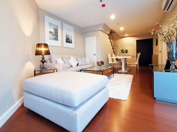 ตกแต่งครบ 2015 อื่นๆ ขาย/ให้เช่า Belle Grand Rama 9 Duplex 3 ห้องนอน 138.46 ตารางเมตร รูปที่ 2