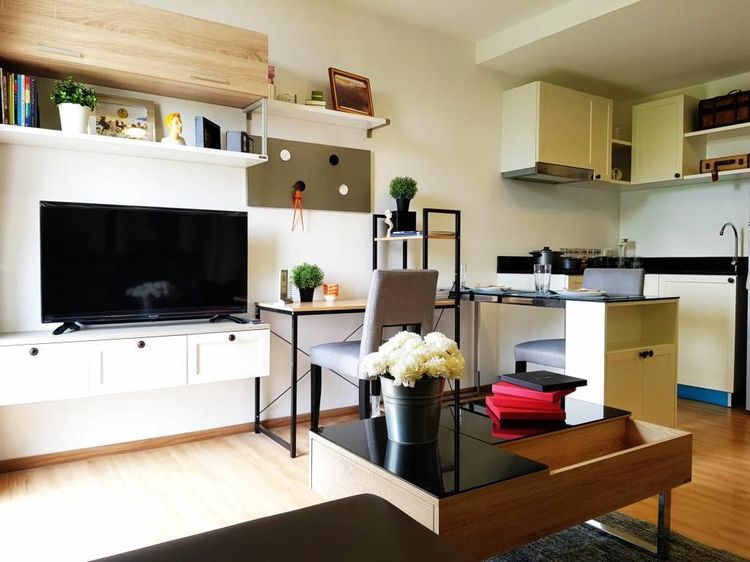 ตกแต่งครบ 2018 อื่นๆ 33 ตร.ม. 1 ห้องนอน 1 ห้องน้ำ คอนโดสำหรับ ขายใน วัดพระยาไกร รูปที่ 3