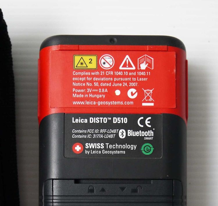 เครื่องวัดระยะเลเซอร์ Leica DISTO D510 บลูทูธ เข้าแอปได้ Swiss Technology รูปที่ 8