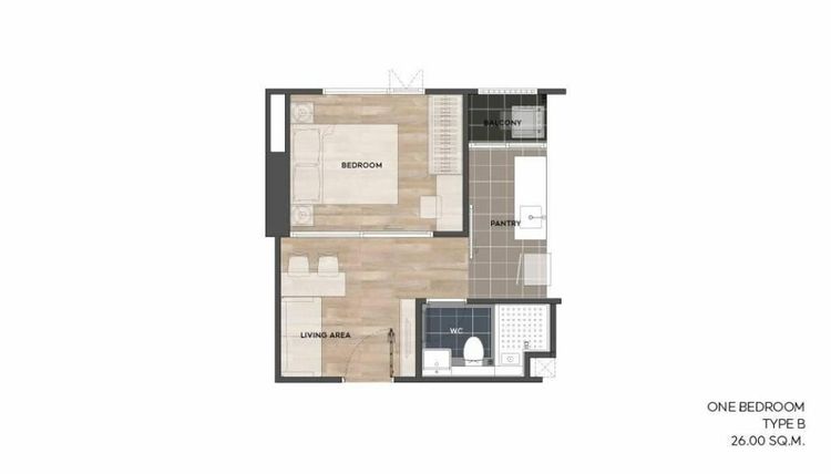 ตกแต่งครบ 2016 AP (Thailand) ขาย แอสปาย รัชดา-วงศ์สว่าง ชั้นสูง 26 ตรม. รูปที่ 3