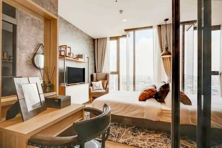 ตกแต่งครบ 2018 Sansiri 35 ตร.ม. 1 ห้องนอน 1 ห้องน้ำ คอนโดสำหรับ ขายใน จตุจักร รูปที่ 2