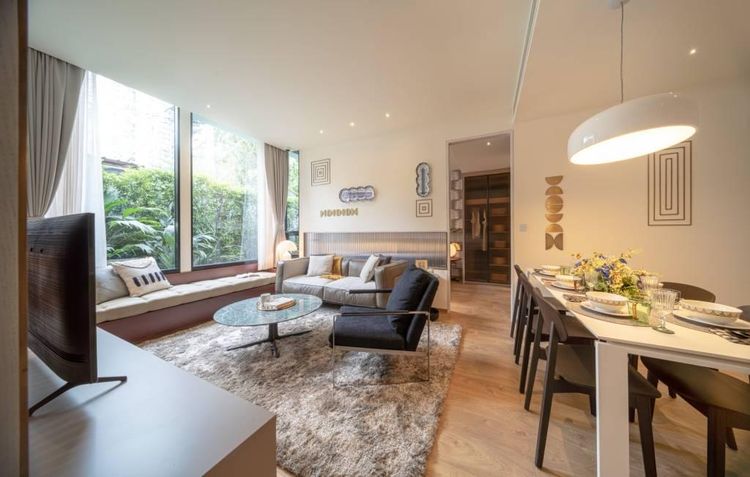 ตกแต่งครบ 2024 Noble Development 1 ห้องนอน พลัส 52.20ตร.ม โนเบิล ฟอร์ม ทองหล่อ รูปที่ 2