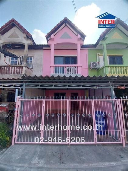 ทาวน์โฮม 2 ชั้น 13 ตร.ว. หมู่บ้านผาสุขนิรันดร์ (ซอย4) ซอยบางปู59 ถนนสุขุมวิท ถนนศรีนครินทร์ เมืองสมุทรปราการ สมุทรปราการ