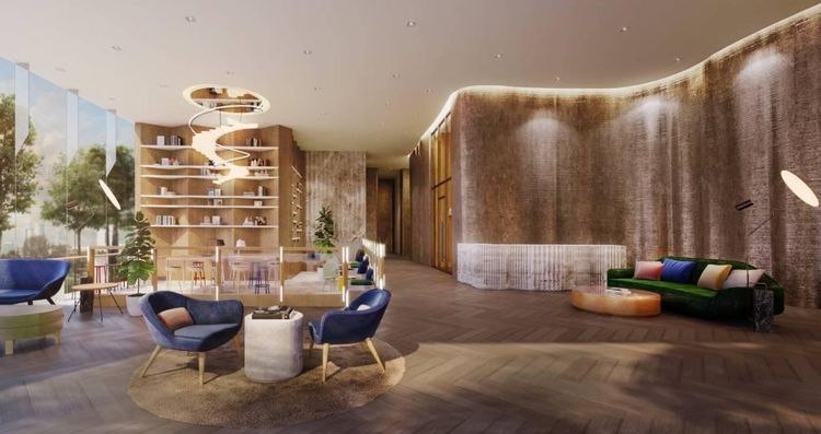 2020 Sansiri คอนโด 1 ห้องนอนขนาด 27.25 SQM XT ห้วยขวาง รูปที่ 4