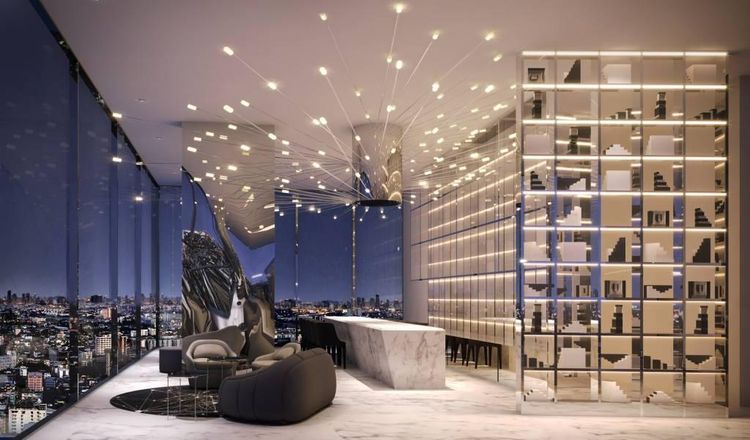 2020 Sansiri คอนโด 1 ห้องนอนขนาด 27.25 SQM XT ห้วยขวาง รูปที่ 3