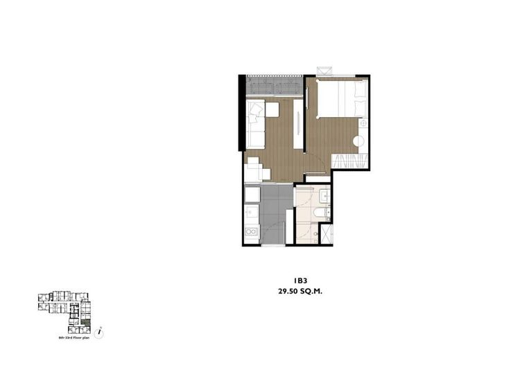 2020 อื่นๆ 1 ห้องนอน 29.50ตร.ม เดอะ ไพรเวซี่ เตาปูน อินเตอร์เชนจ์ รูปที่ 3