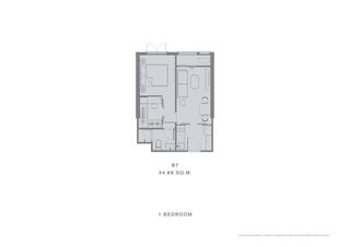 1 ห้องนอน 34.88 ตร.ม แชปเตอร์ ทองหล่อ 25
