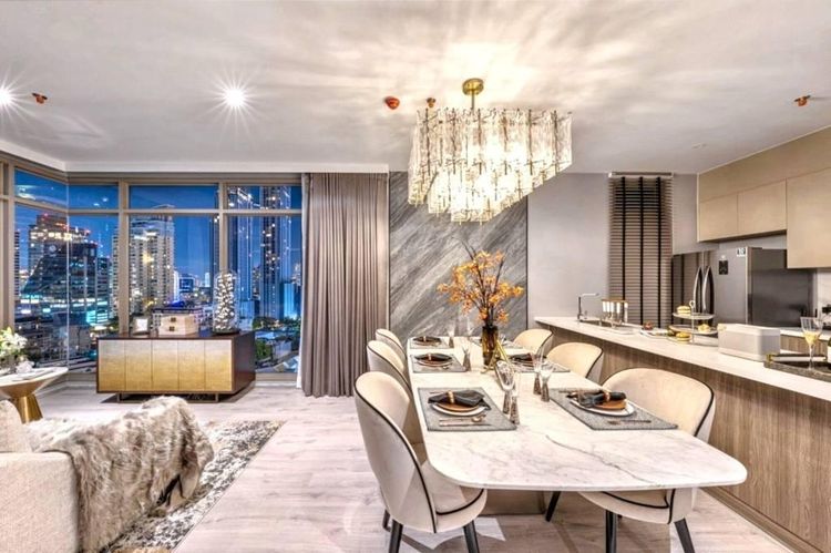 2022 AP (Thailand) 2 ห้องนอน 2 ห้องน้ำ 86.29 ตร.ม. ริทึ่ม เอกมัย เอสเตท รูปที่ 3