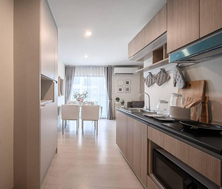 ตกแต่งครบ 2018 Sena Development 1 ห้องนอน 1 ห้องน้ำ 30.64 ตร.ม นิช โมโน สุขุมวิท 50 รูปที่ 3