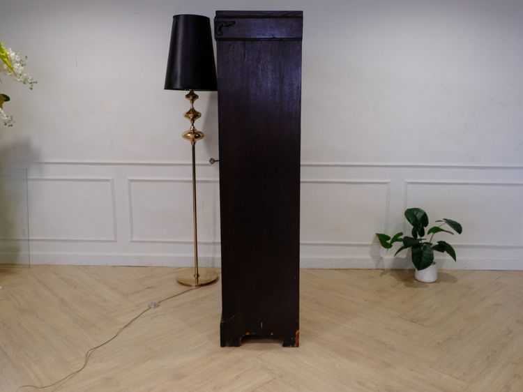 ตู้เสื้อผ้า 2บานเปิด สไตล์วินเทจ สีไม้วอลนัท งานยุโรปมาจากเยอรมนี รูปที่ 10