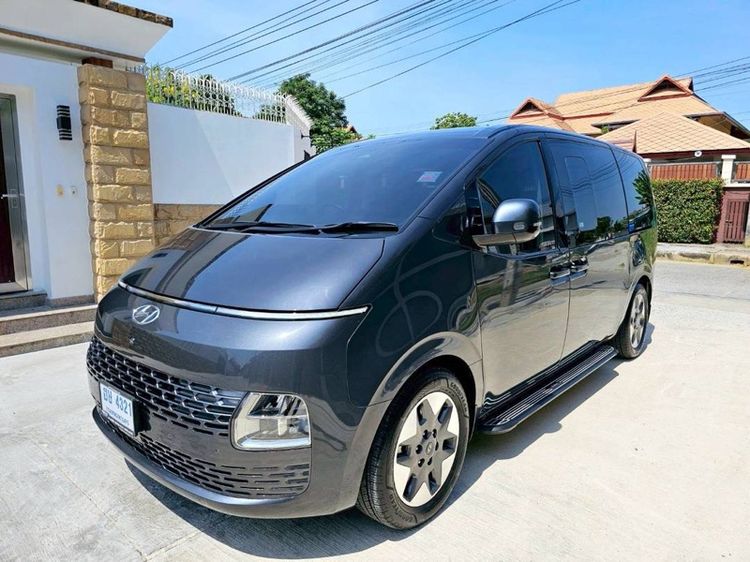 Hyundai Staria 2021 2.2 SEL Van ดีเซล ไม่ติดแก๊ส เกียร์อัตโนมัติ เทา รูปที่ 2