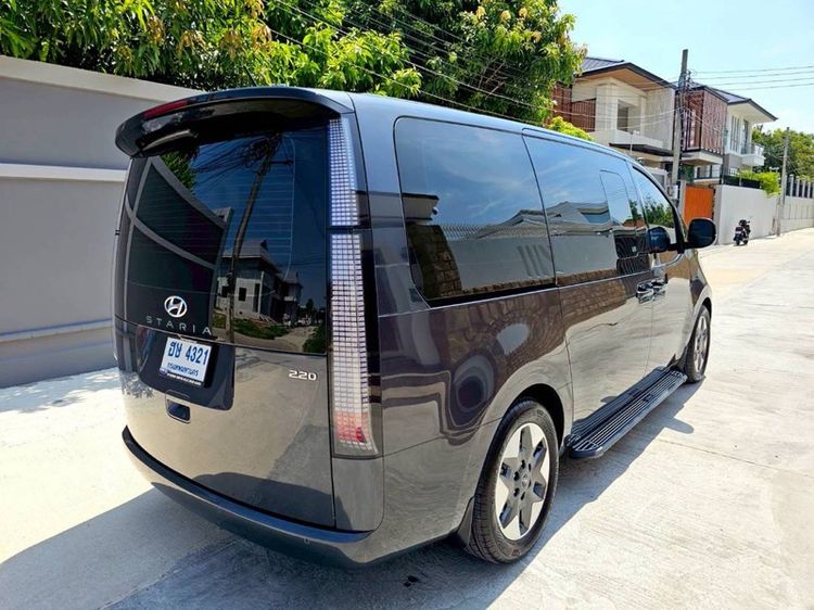 Hyundai Staria 2021 2.2 SEL Van ดีเซล ไม่ติดแก๊ส เกียร์อัตโนมัติ เทา รูปที่ 3