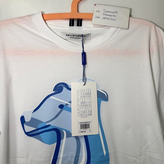 เสื้อยืด smiley hound ของใหม่แท้ รูปที่ 4