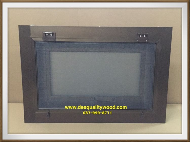 หน้าต่างบานกระทุ้ง 60 x 40 พร้อมมุ้งลวด รูปที่ 2