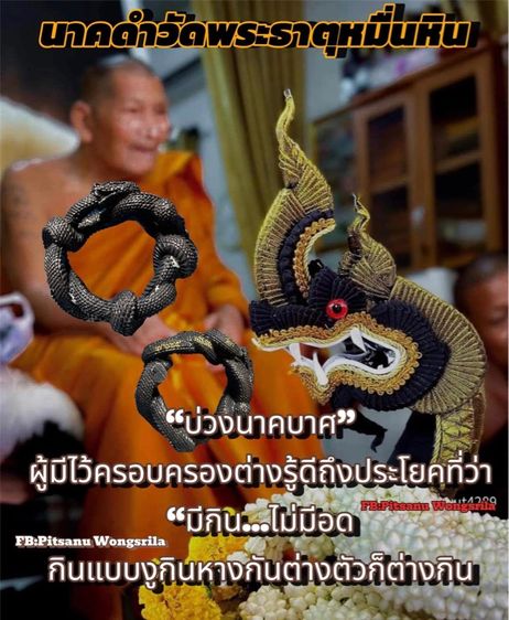 หลวงปู่ศิลา สิริจันโท บ่วงนาคบาศ วัดพระธาตุหมื่นหิน รูปที่ 3