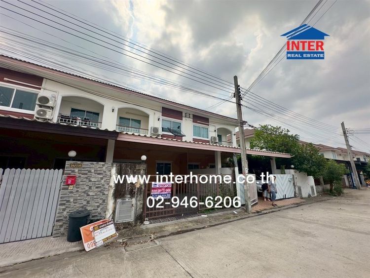 มีบางส่วน ไม่ใช่ ทาวน์โฮม 2 ชั้น 25.8 ตร.ว. หมู่บ้านนนทวีวิลล์5 ซอยมิตรไมตรี6-4 ถนนมิตรไมตรี ถนนเลียบวารี เขตหนองจอก กรุงเทพมหานคร รูปที่ 4